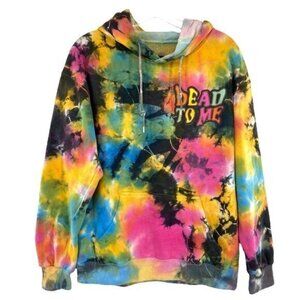ALF Dead To Me Tie Dye Hoodie Linda Finegold Skull